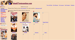 Desktop Screenshot of hindimoviesonline.com